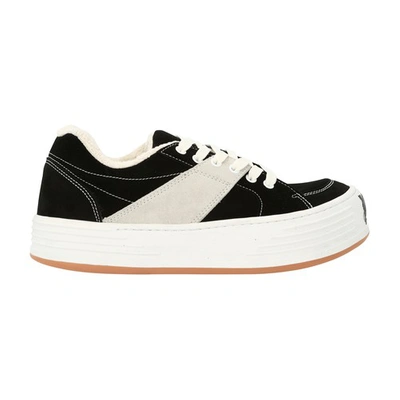 Shop Palm Angels Snow Sneakers In Black White
