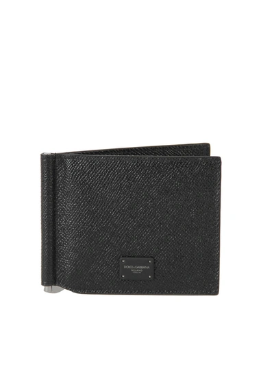 Shop Dolce & Gabbana Black Dauphine Wallet