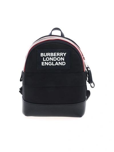 Shop Burberry Nico Backpack In Black