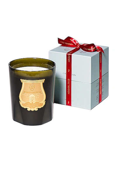 Cire Trudon Green And White Abd El Kader Great Candle In N,a