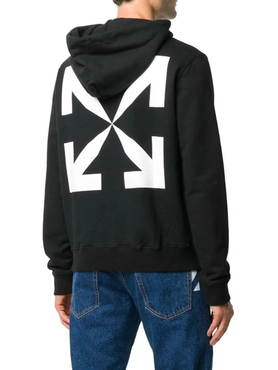 Shop Off-white Men's Black Cotton Sweatshirt