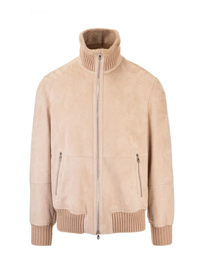 Shop Brunello Cucinelli Beige Jacket