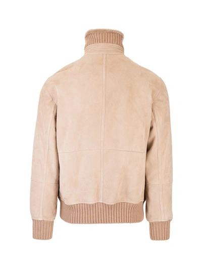 Shop Brunello Cucinelli Beige Jacket