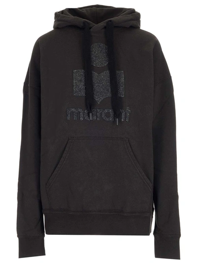 Shop Isabel Marant Étoile Women's Black Cotton Sweatshirt