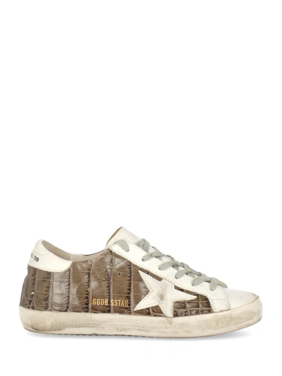 Pre-owned Golden Goose Shoe In Brown, White