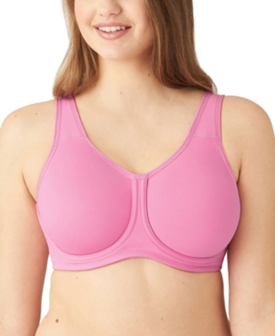 Shop Wacoal Sport High-impact Underwire Bra 855170, Up To H Cup In Rosebloom