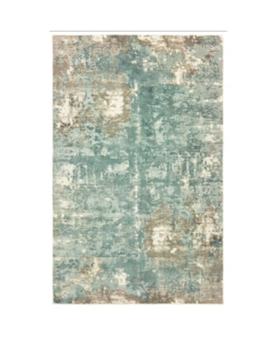 Jhb Design Formations 70005 Blue 8' X 10' Area Rug In Blue