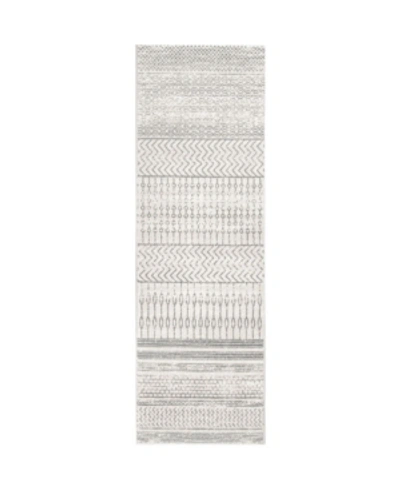 Nuloom Nova 2'8" X 12' Runner Rug In Gray