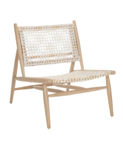 Shop Safavieh Bandelier Chair In Natural
