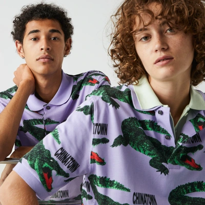 LACOSTE LIVE x CHINATOWN MARKET CTM GATOR LOOSE FIT POLO LACOSTE LIVE x CHINATOWN MARKET CTM GATOR LOOSE FIT POLO