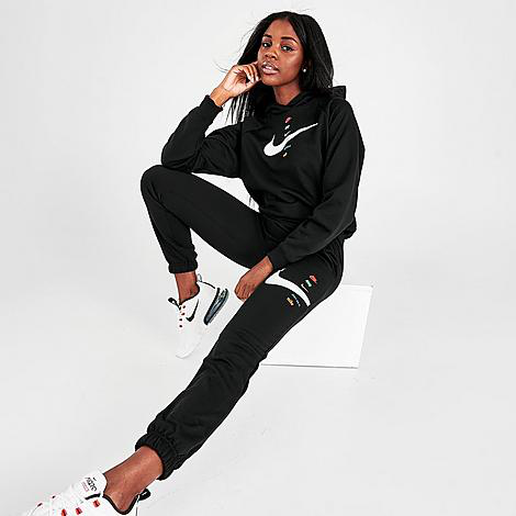 nike swoosh jogger pants