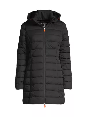 save the duck angy long puffer coat