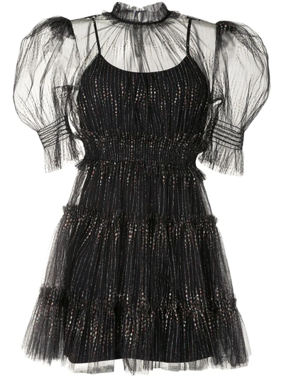 Shop Alice Mccall Augustine Mini Dress In Black