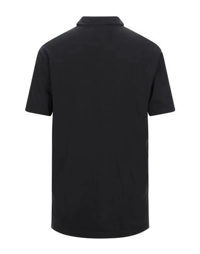 Shop James Perse Man Polo Shirt Black Size 1 Supima