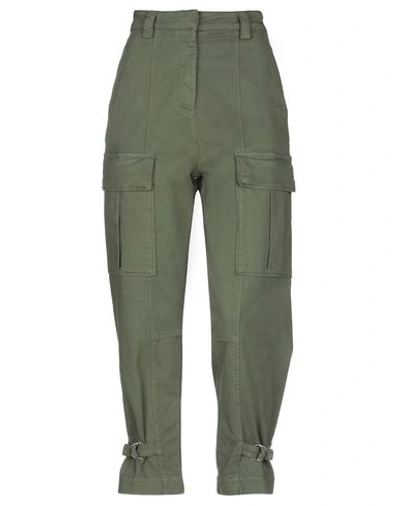 Shop Essentiel Antwerp Pants In Military Green