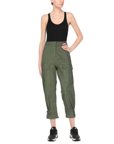 Shop Essentiel Antwerp Pants In Military Green