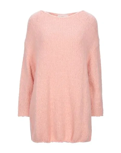 Shop American Vintage Woman Sweater Pink Size Xs/s Polyacrylic, Alpaca Wool, Merino Wool, Polyamide
