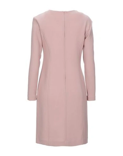 Shop L'autre Chose Short Dresses In Pale Pink