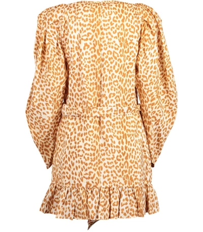 Shop Ulla Johnson Rosaria Dress In Cheetah