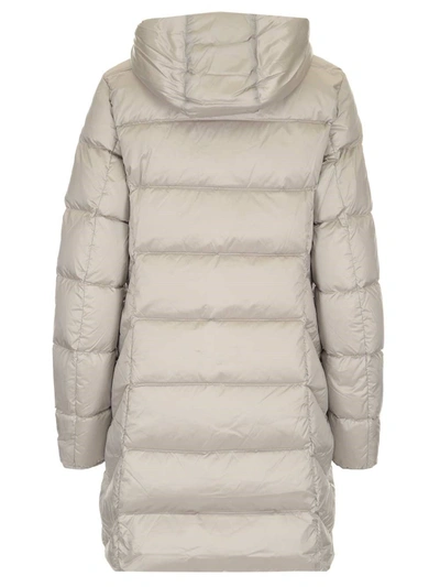 Shop Parajumpers Women's Silver Polyester Down Jacket