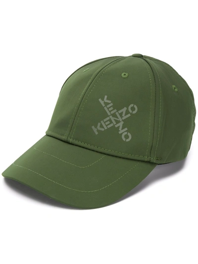Shop Kenzo Men's Green Polyester Hat