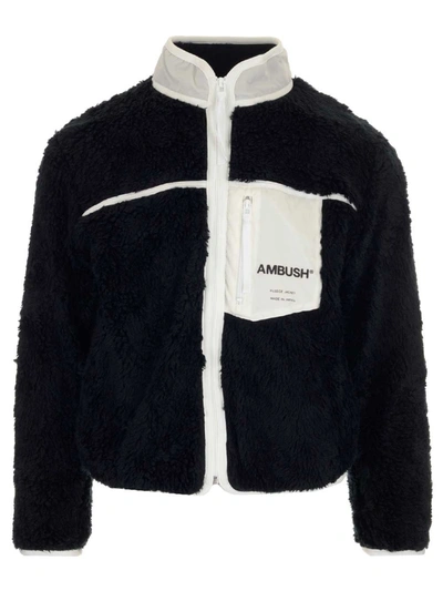 Shop Ambush ® Men's Black Acrylic Outerwear Jacket