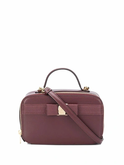 Shop Ferragamo Salvatore  Women's Brown Leather Handbag