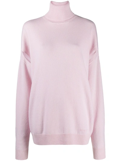 Shop Givenchy Women's Pink Cashmere Sweater