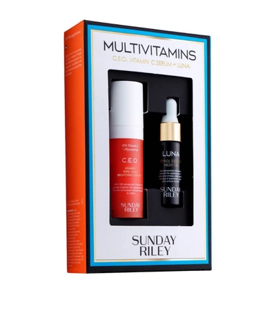 Shop Sunday Riley Multivitamins Kit In White