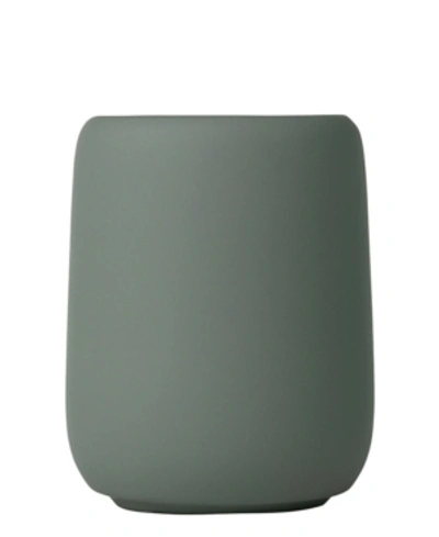 Shop Blomus Sono Bathroom Tumbler Bedding In Dark Green