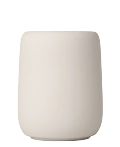 Shop Blomus Sono Bathroom Tumbler In Light Beige