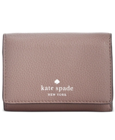 Shop Kate Spade New York Southport Avenue Darla Bifold Wallet In Brownstone
