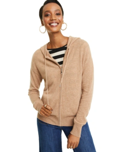 Charter club cashmere hoodie sale