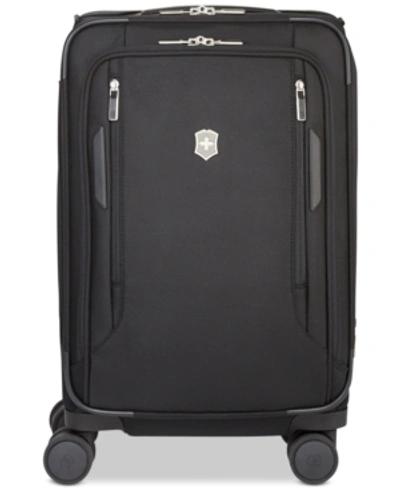 Shop Victorinox Swiss Army Vx Avenue 22" Frequent Flyer Softside Carry-on In Black