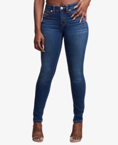 Shop True Religion Women's Jennie Mid Rise Curvy Skinny Jeans In Dreamcatcher