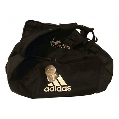 Pre-owned Adidas Originals Black Cloth Backpack