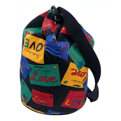 Pre-owned Saint Laurent Multicolour Cloth Backpack