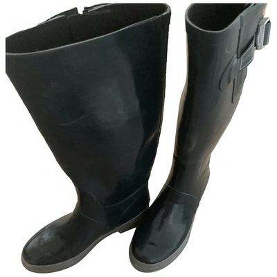 Pre-owned Marc By Marc Jacobs Green Rubber Boots