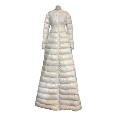 Pre owned Moncler Genius Moncler N 1 Pierpaolo Piccioli White Dress ModeSens