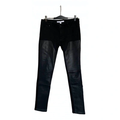 Pre-owned Givenchy Black Cotton Jeans