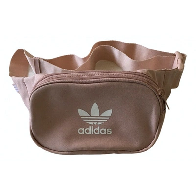 Pre-owned Adidas Originals Pink Travel Bag