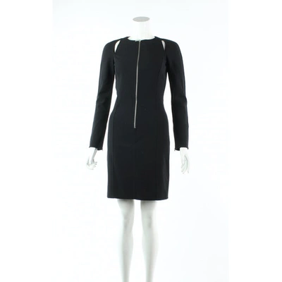 Pre-owned Michael Kors Black Wool Dress
