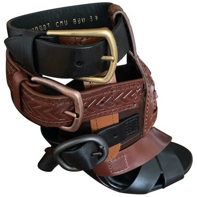 Pre-owned Tom Ford Multicolour Leather Sandals