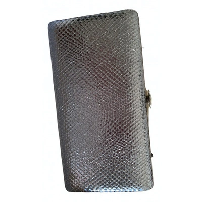 Pre-owned Vivienne Westwood Silver Glitter Clutch Bag