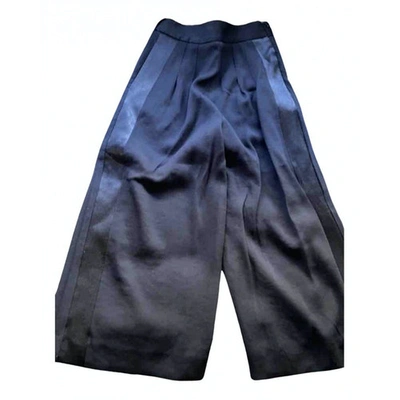 Pre-owned Maje Fall Winter 2019 Black Trousers