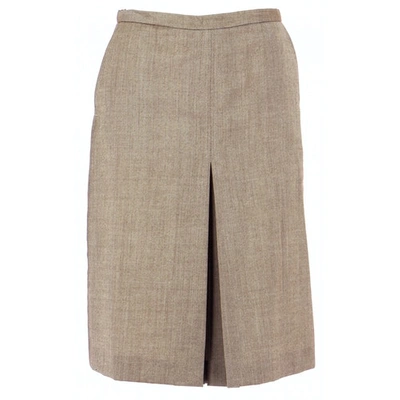 Pre-owned Isabel Marant Wool Skirt Suit In Brown