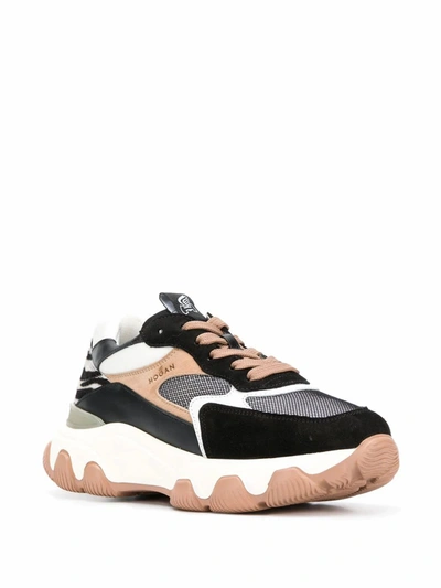 Shop Hogan Women's Multicolor Leather Sneakers