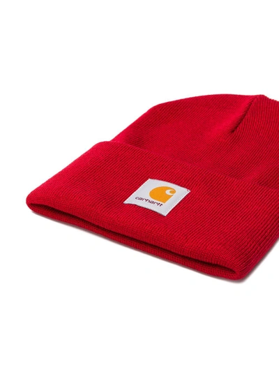Shop Carhartt Men's Red Acrylic Hat