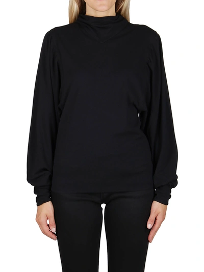 Shop Lemaire Women's Black Cotton Sweater