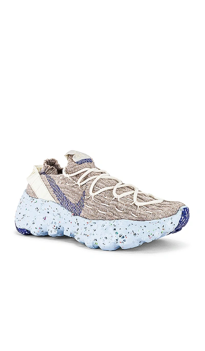 Shop Nike Space Hippie 运动鞋 – Sail  Astronomy Blue & Fossil Chambray Blue
